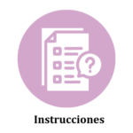 Icono de intrucciones