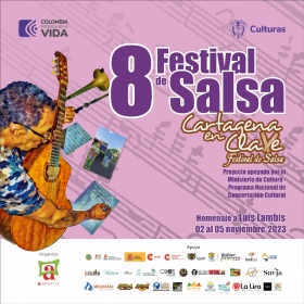 8 festival de salsa Cartagena en clave