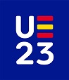 Logotipo de la Presidencia española del Consejo de la UE, lleva a su página web