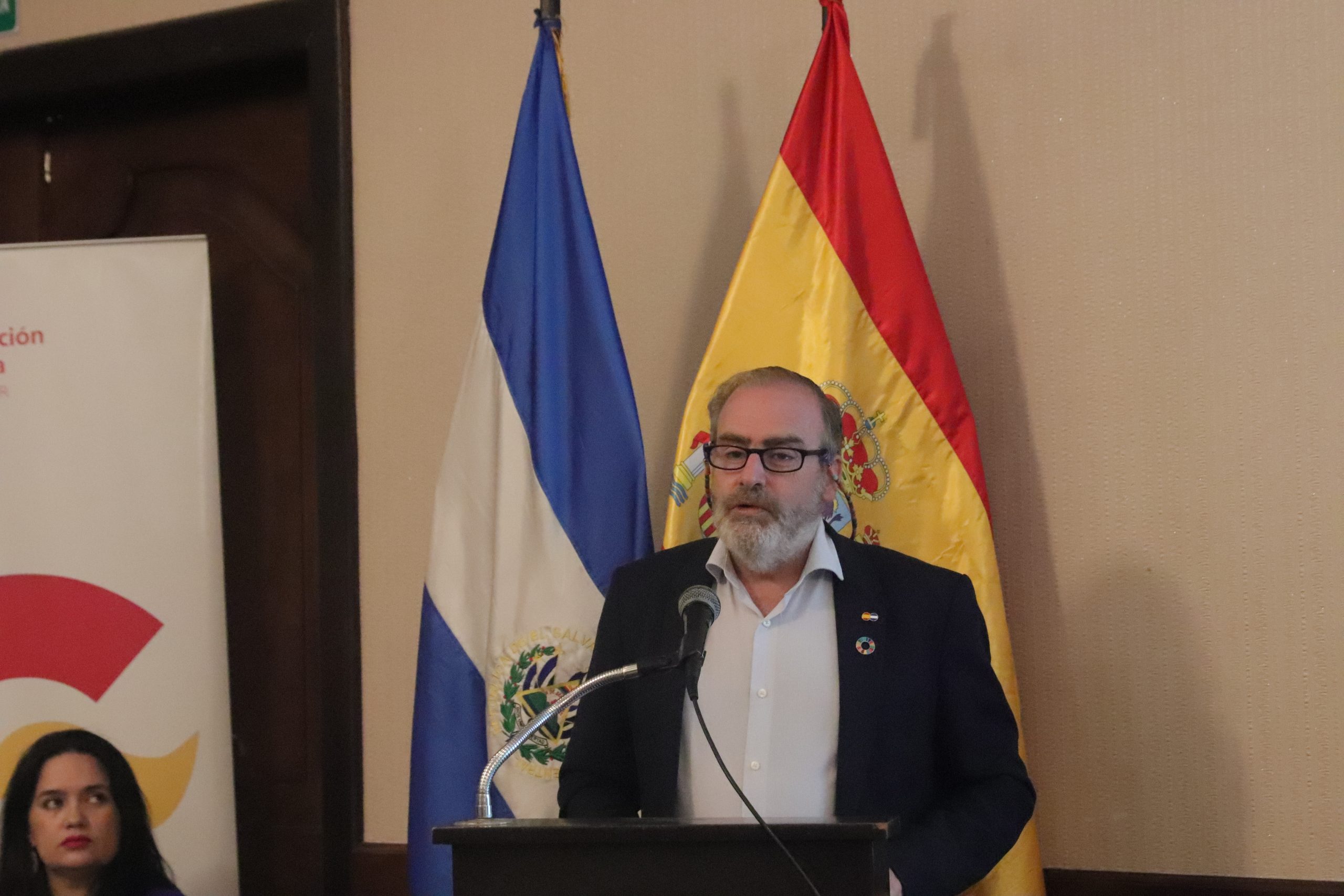 'Es un gusto estar en la presentación de este proyecto porque damos cumplimiento a uno de los compromisos que España y El Salvador firmaron en marzo de 2023',  Fernando Rey Yébenes, Coordinador General de la Cooperación Española en El Salvador.
