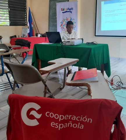 Sala del módulo de formación 