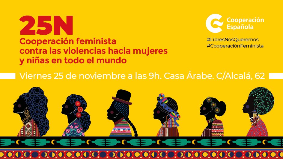 25N: Cooperación Feminista contra las violencias hacia las mujeres y niñas en todo el mundo