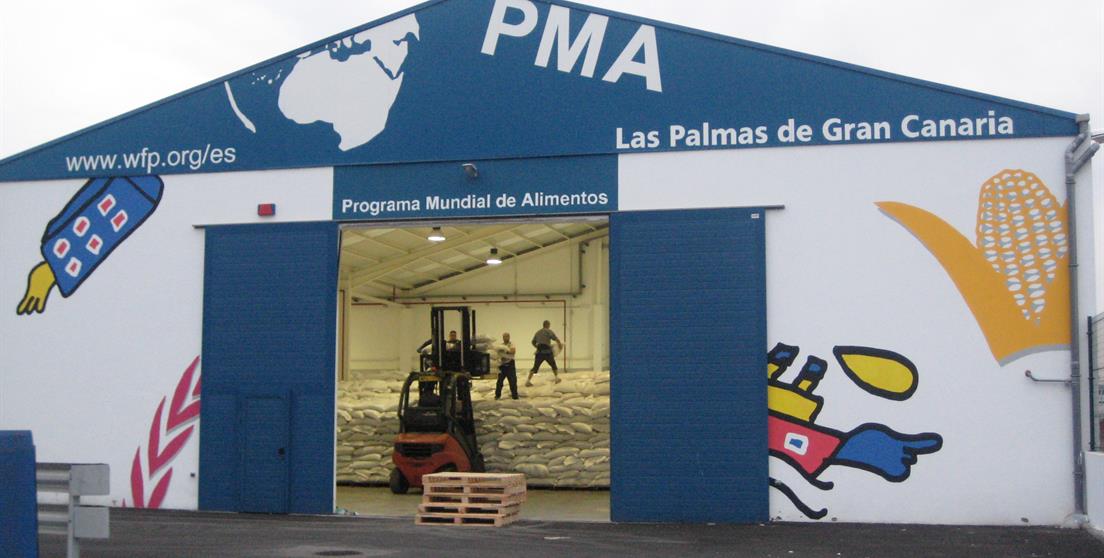 Almacén PMA Las Palmas ©PMA