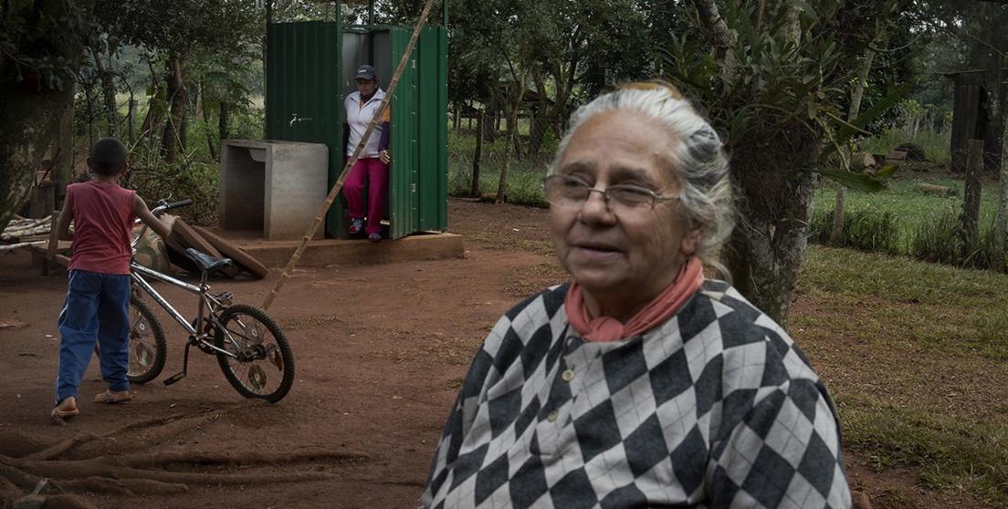 Saneamiento en comunidad San Francisco (Paraguay)