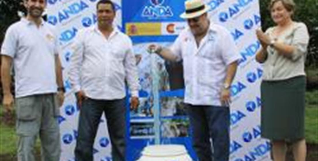 El Salvador. Más de 2.700 habitantes del municipio de San Jorge cuentan ya con servicios de agua y saneamiento gracias al Fondo del Agua