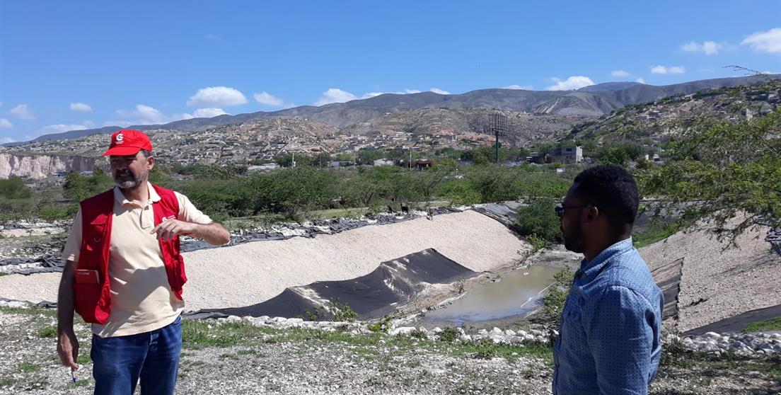 Visita del CEDEX a Haití