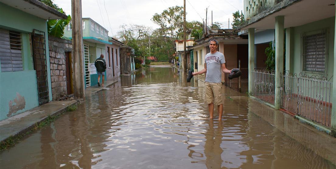 Inundaciones en Cuba
