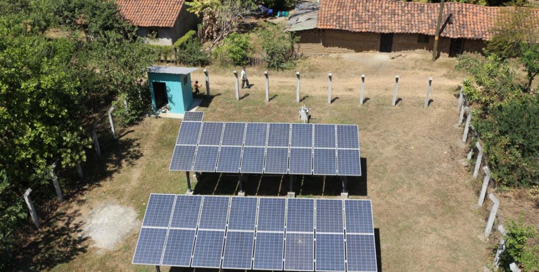 Paneles solares en Honduras