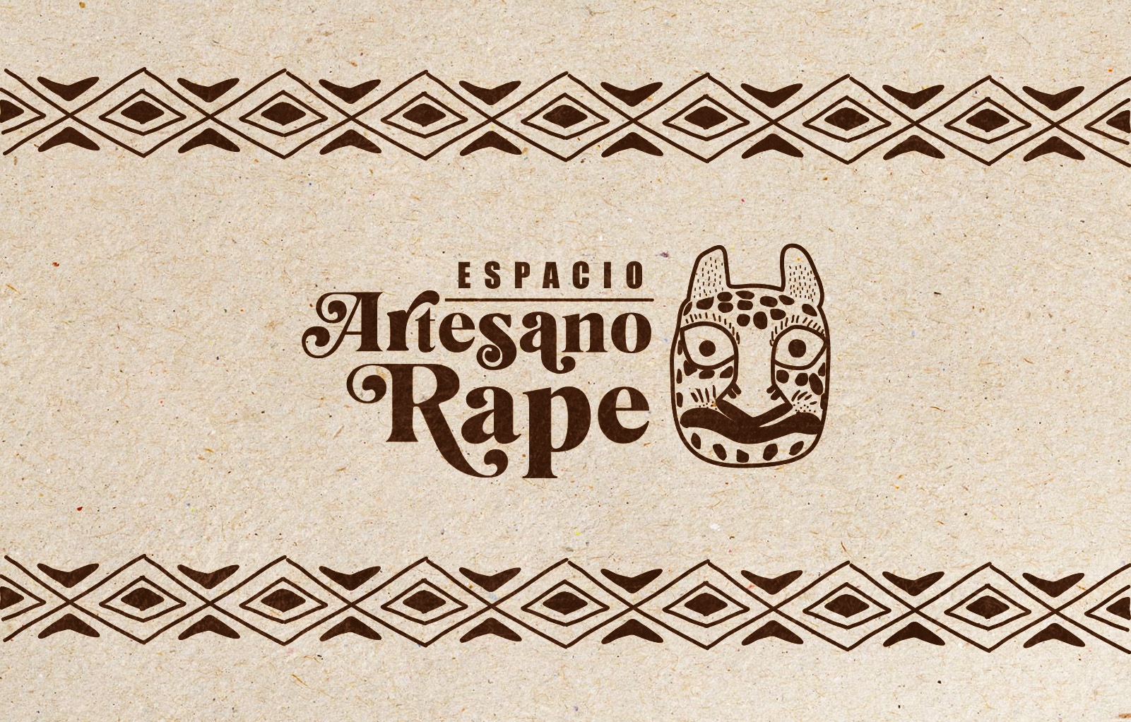 Cartel espacio artesano Rape